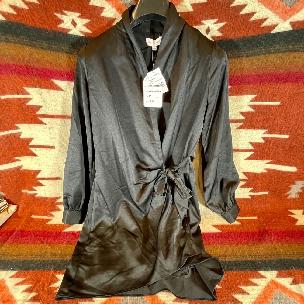 Lost + Wander Mini Wrap Dress